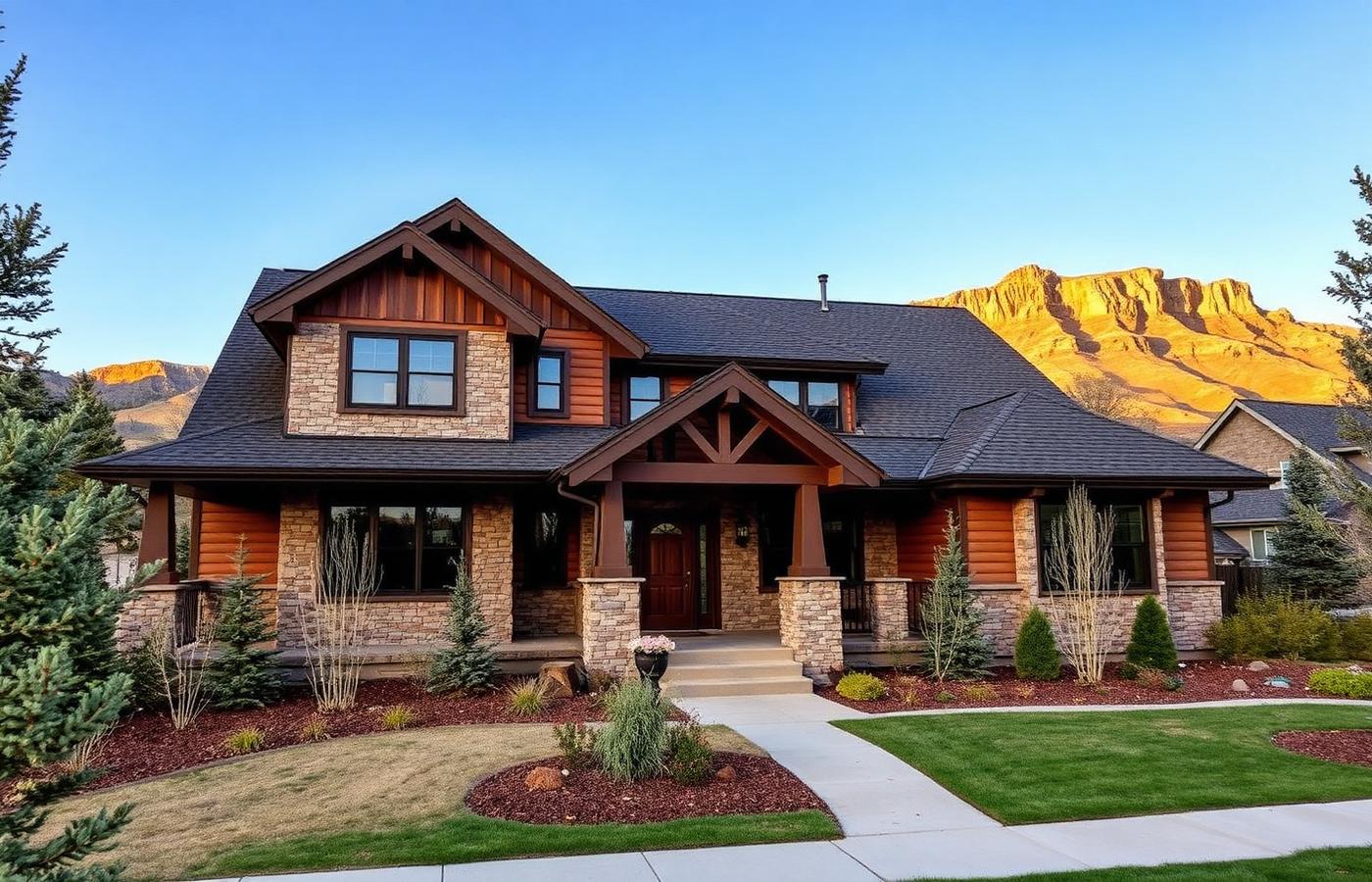 Craftsman Residence — Craftsman-style custom home in Southwest Colorado